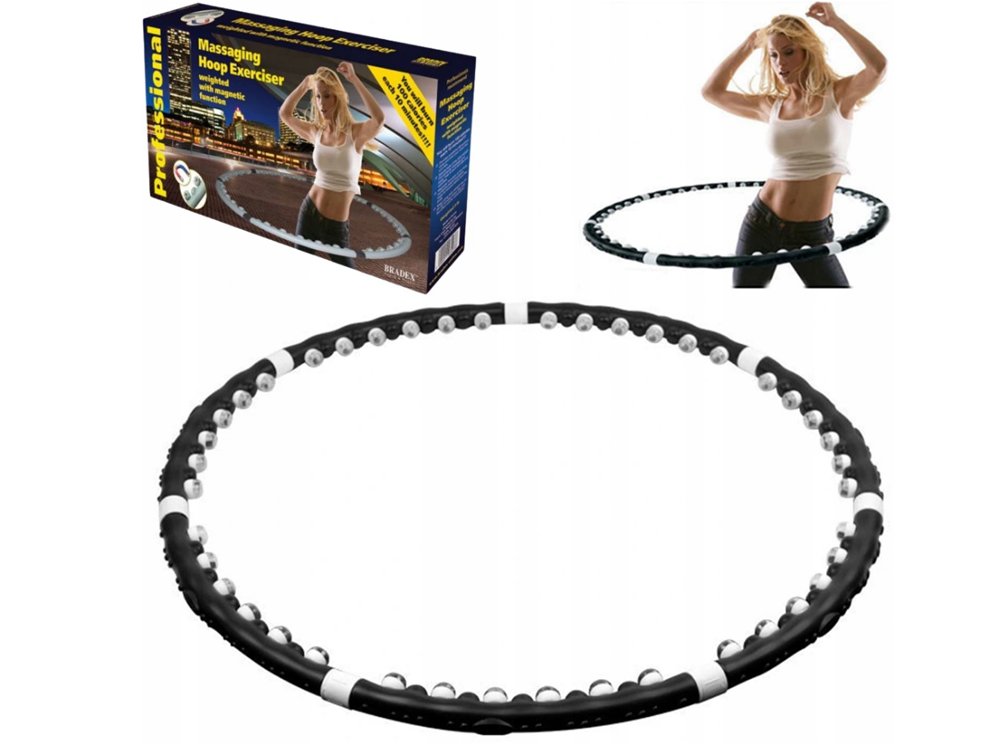 masážní magnetická obruč Hula Hoop